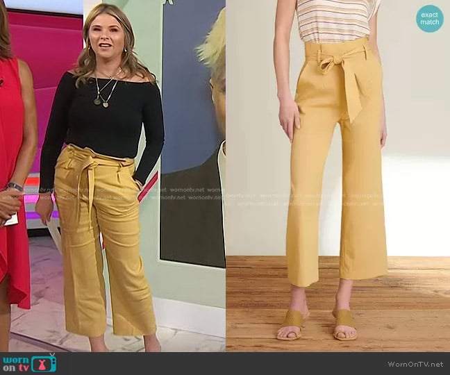 Veronica Beard Elice Pants worn by Jenna Bush Hager on Today