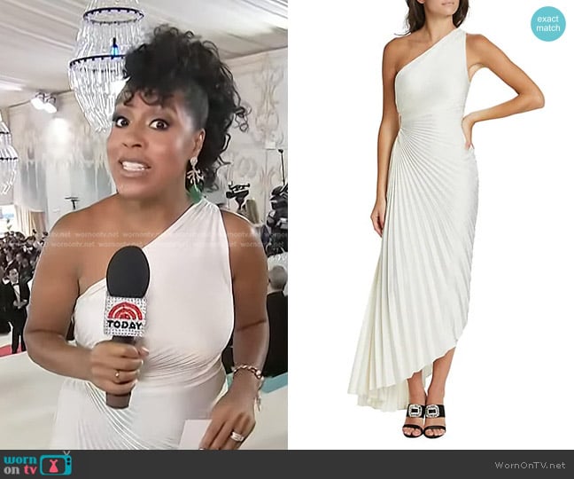 A.L.C. Delfina Dress worn by Sheinelle Jones on Today