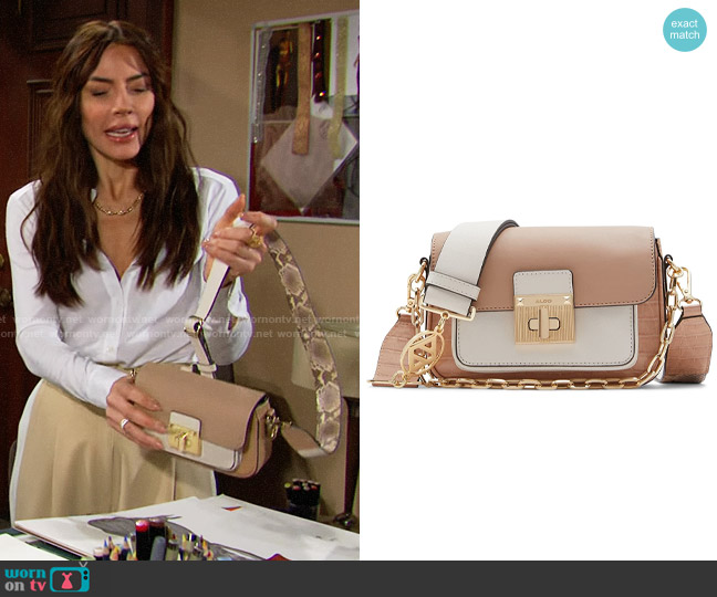 Aldo Celestica Bag worn by Taylor Hayes (Krista Allen) on The Bold and the Beautiful