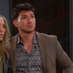 Alex's paisley print shirt on Days of our Lives