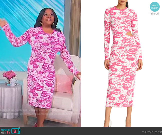 WornOnTV: Sherri’s pink floral print dress on Sherri | Sherri Shepherd ...