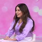 Bobbie’s lilac blouse on Today