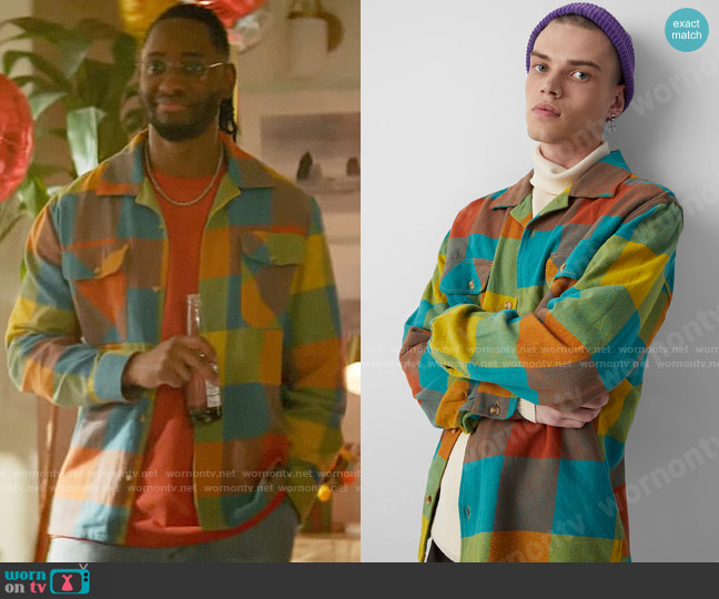 DJAB Checked Flannel Shirt worn by Chester Phineas Runk (Brandon McKnight) on The Flash