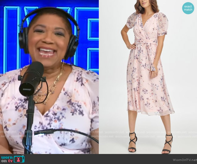 WornOnTV: Deja Vu’s white floral print dress on Live with Kelly and ...