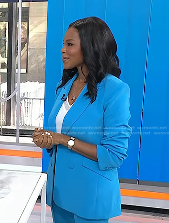 Dr. Michelle F. Henry’s blue suit on Today