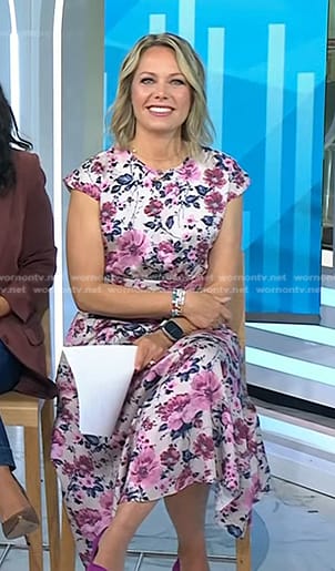 Dylan’s floral midi dress on Today