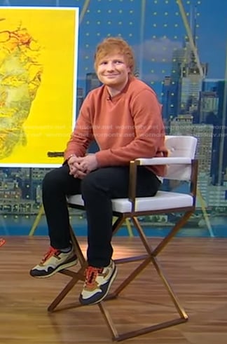 WornOnTV: Ed Sheeran's blue sweater on The Voice