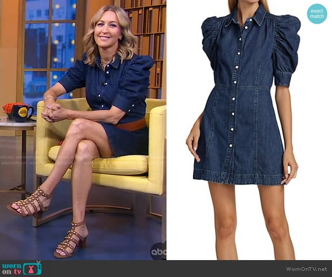 Lara Spencer Wardrobe Asymmetrical Dress