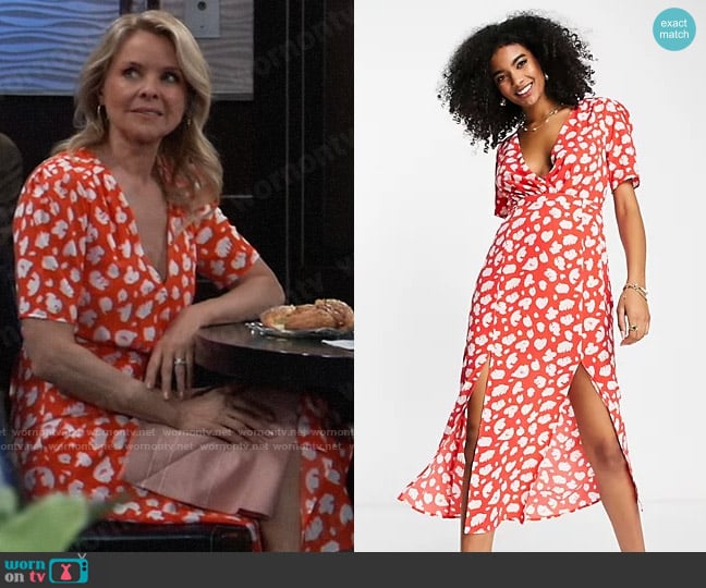 French Connection Aimee Dress worn by Felicia Scorpio (Kristina Wagner) on General Hospital