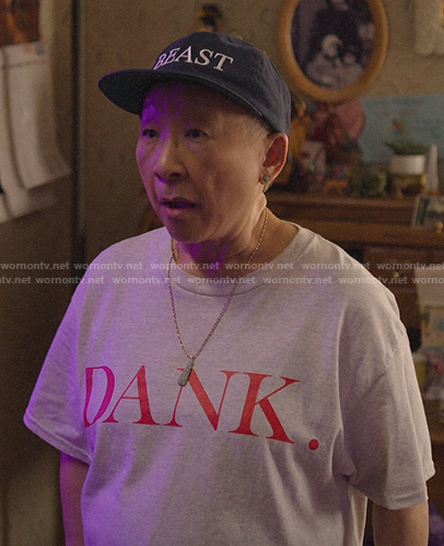 Grandma's DANK t-shirt on Awkwafina is Nora From Queens