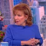 Joy’s blue sweater on The View