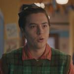 Jughead’s green plaid vest on Riverdale