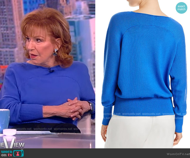 WornOnTV: Joy’s blue sweater on The View | Joy Behar | Clothes and ...