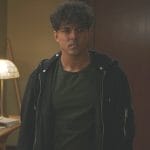 Lucas Adams's black jacket on Greys Anatomy