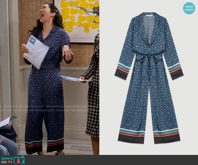 Maje Prestone Jumpsuit worn by Ellen (Tien Tran) on How I Met Your Father