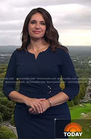 Maria's ring detail dress on Today