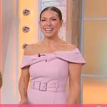 Melissa Garcia’s lilac belted jumpsuit on Sherri