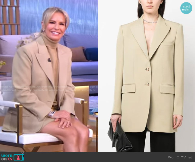 WornOnTV: Jennifer’s beige blazer on Good Morning America | Dr ...