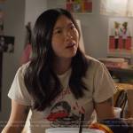 Nora’s Delicious graphic tee on Awkwafina is Nora From Queens