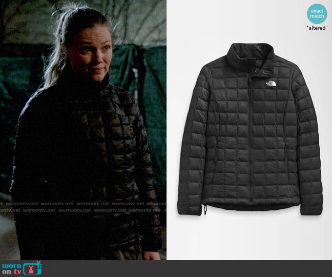 The North Face Thermoball Eco Jacket worn by Hailey Upton (Tracy Spiridakos) on Chicago PD