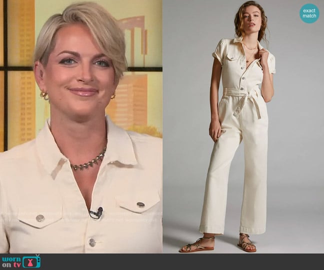 Paige Anessa Jumpsuit worn by Jamie Yuccas on CBS Mornings