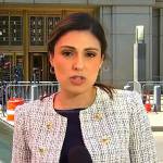 Rana Novini’s tweed jacket on NBC News Daily