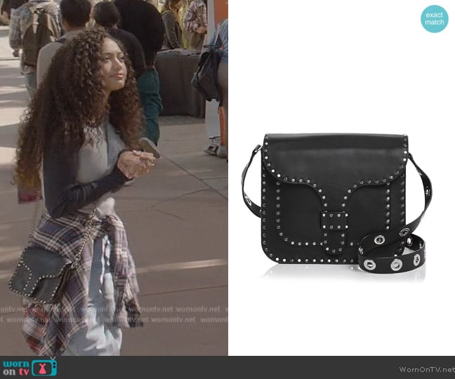 Rebecca Minkoff Midnighter Bag worn by Olivia Baker (Samantha Logan) on All American