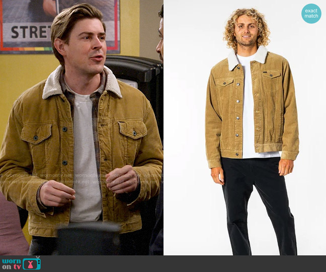 WornOnTV: Jesse’s corduroy jacket with sherpa collar on How I Met Your ...