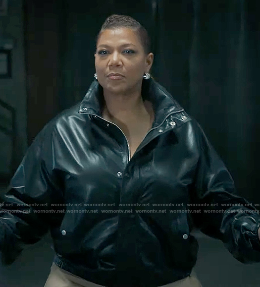 Robyn's leather jacket on The Equalizer