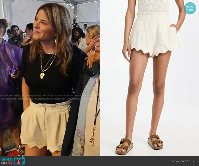 Sea Leona Shorts worn by Jenna Bush Hager on Today