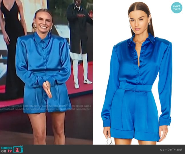 Selmacilek Long Sleeve Shirt worn by Keltie Knight on E! News