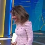 Susan Lucci’s pink tweed mini dress on Good Morning America