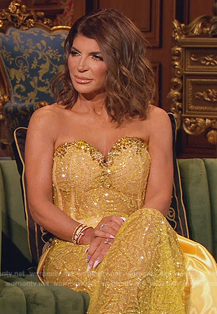 Teresa's reunion dress on The Real Housewives of New Jersey