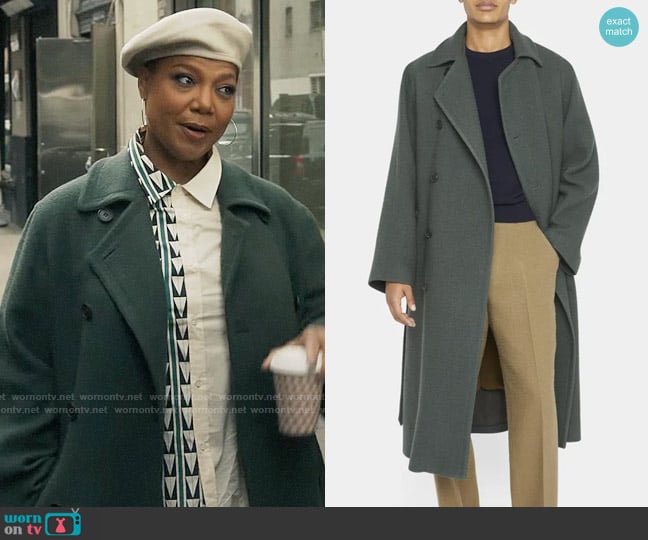 The Row Betzo Coat worn by Robyn McCall (Queen Latifah) on The Equalizer