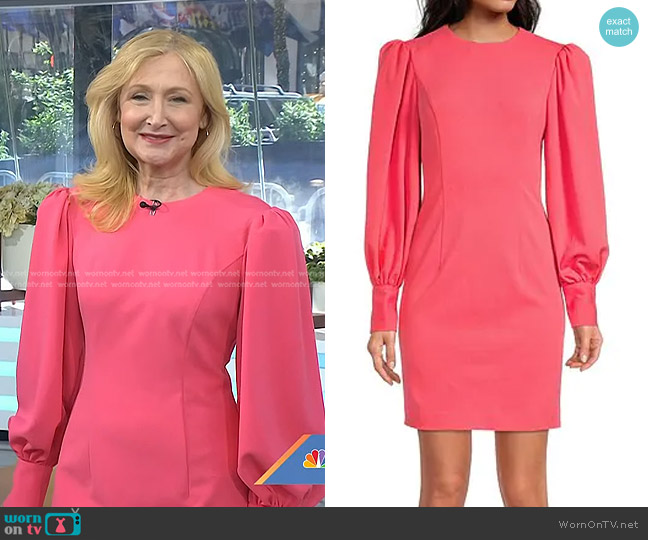 WornOnTV: Patricia Clarkson’s pink long sleeve dress on Today | Clothes ...