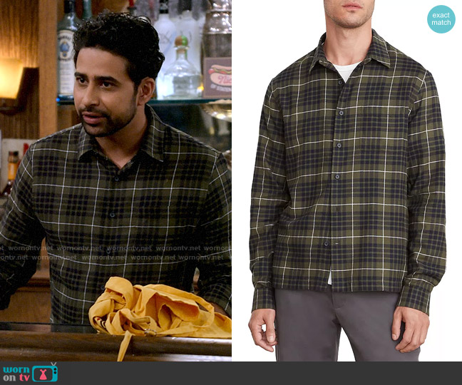WornOnTV: Sid’s olive plaid shirt on How I Met Your Father | Suraj ...