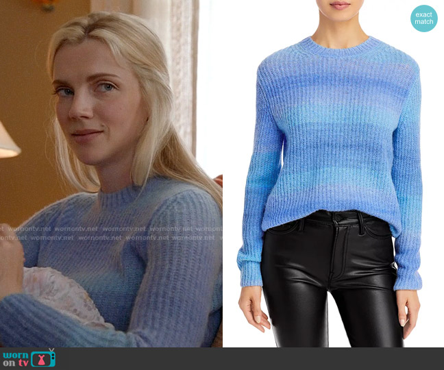 Vince Space Dyed Crewneck Sweater worn by Sylvie Brett (Kara Killmer) on Chicago Fire