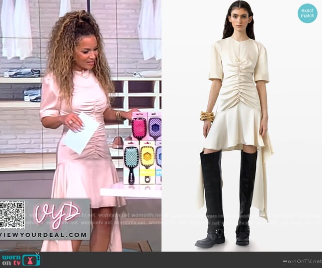 Aknvas whitney Short Dress worn by Sunny Hostin on The View