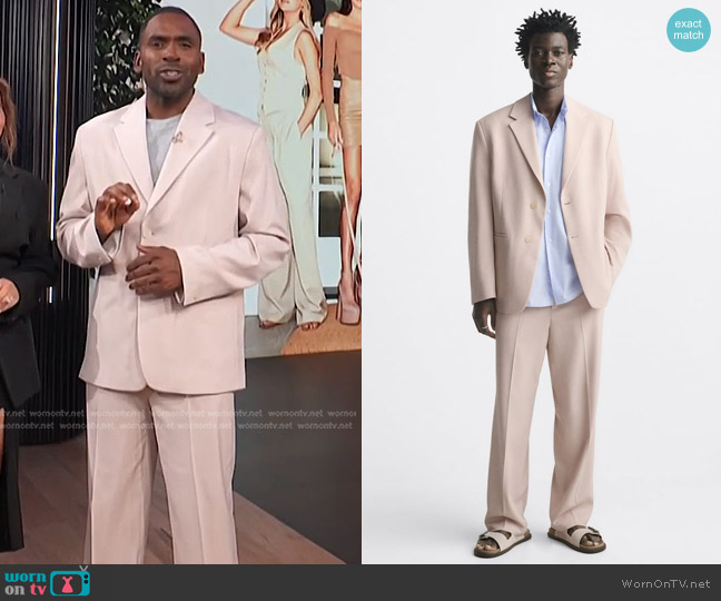 WornOnTV: Justin’s ivory suit on E! News | Justin Sylvester | Clothes ...