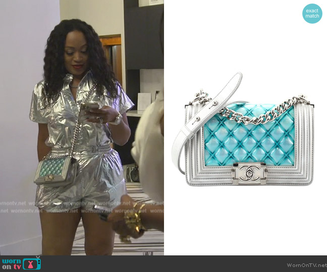 WornOnTV: Monyetta's silver metallic top and shorts on The Real Housewives  of Atlanta