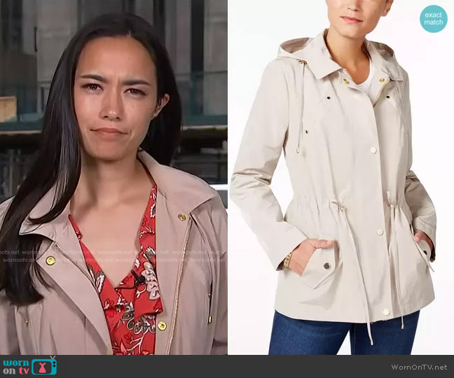 WornOnTV: Emilie Ikeda’s beige jacket on NBC News Daily | Clothes and ...