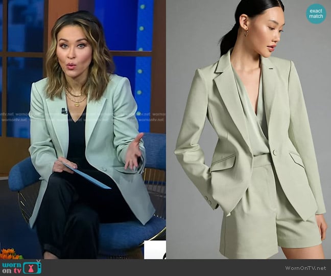 Favorite Daughter The Favorite Blazer worn by Eva Pilgrim on Good Morning America