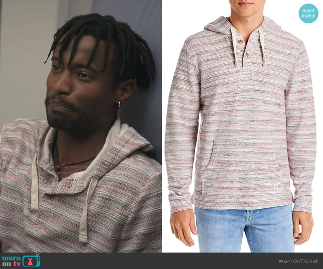 WornOnTV: Striped hoodie on Manifest | Clothes and Wardrobe from TV