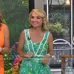 Meaghan Murphy’s green floral print dress on Today