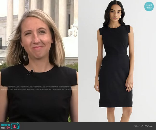 J. Crew Resume Dress worn by Julia Ainsley on NBC News Daily