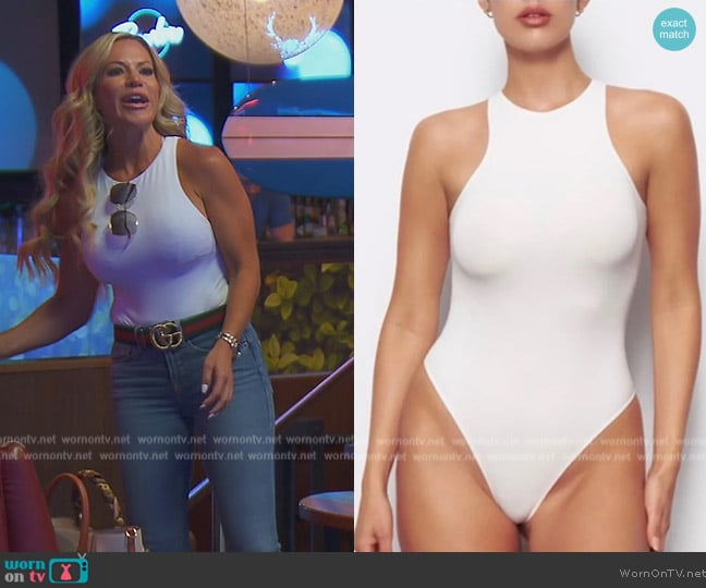 Skims Fits Everybody Bodysuit worn by Jennifer Pedranti on The Real Housewives of Orange County