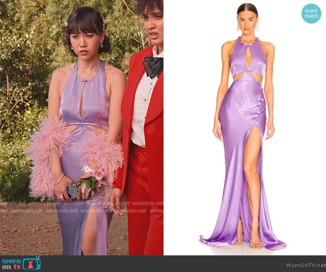 Sau Lee Salome Gown worn by Eleanor Wong (Ramona Young) on Never Have I Ever