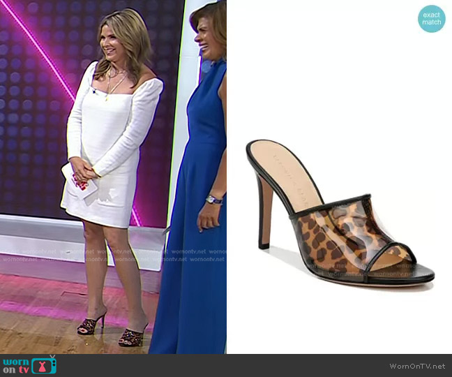 Veronica Beard Kathleen 2 Sandal worn by Jenna Bush Hager on Today