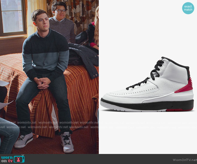  Chicago 2 Air Jordans worn by Jaren Lewison (Jaren Lewison) on Never Have I Ever