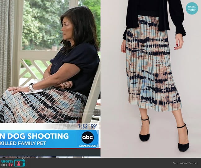 Alberto Makali Spring 2023 Collection worn by Juju Chang on Good Morning America